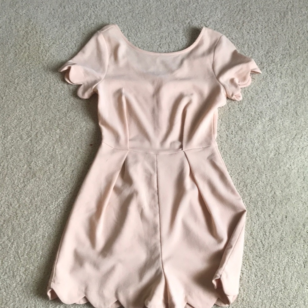 One piece shorts suit